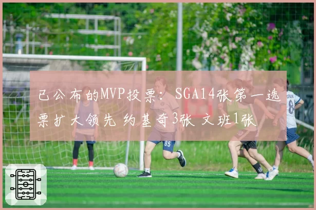 已公布的MVP投票：SGA14张第一选票扩大领先 约基奇3张 文班1张
